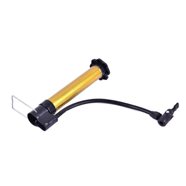 Pompă de mână metalică pentru minge/bicicletă
