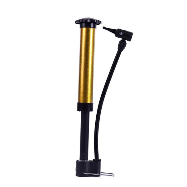 Pompă de mână metalică pentru minge/bicicletă