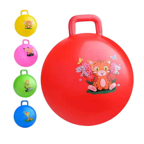 Cumpara  Terenuri de joacă - Minge de gimnastică (Fitball) 45 cm cu mâner..