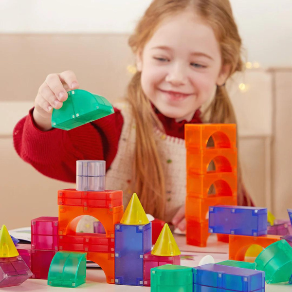 Set de construcție magnetic, 20 elem.
