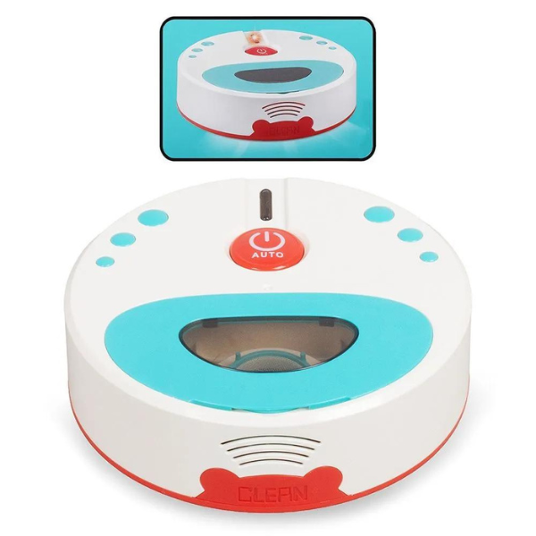 Mini-aspirator robot pentru copii „Curățenie Distractivă”