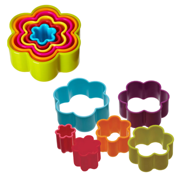 Cumpara  Kituri de creație - Set de 6 forme „Flower Cookie”..