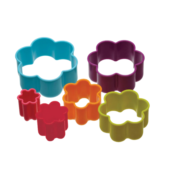 Set de 6 forme „Flower Cookie”