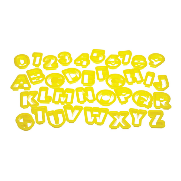 Set de 36 forme „Alpha-Numeric”