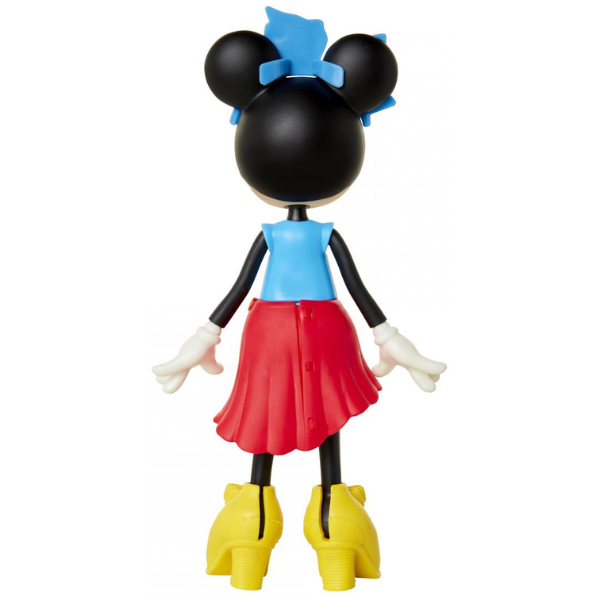 Papusa Minnie Mouse cu fundita albastra