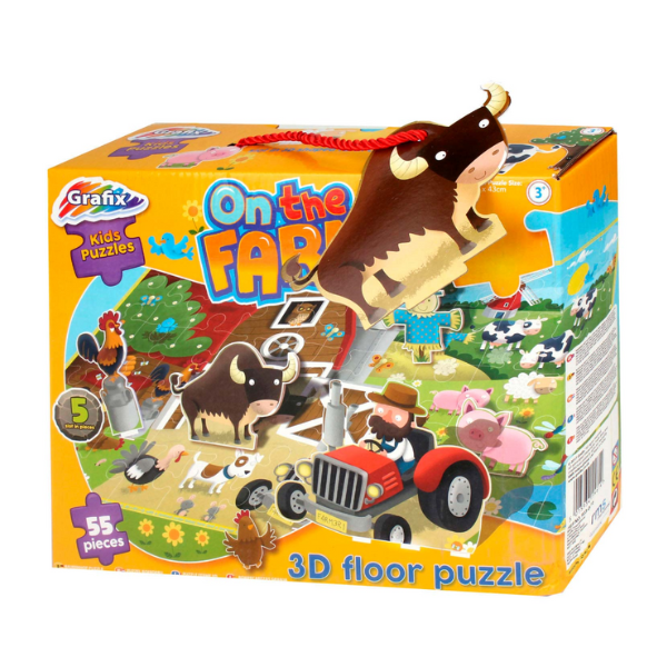 Jocul de masă Puzzle 3D „Ferma”