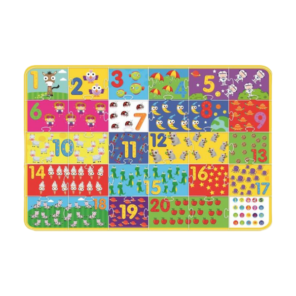 Jocul de masă Puzzle 3D „Number Activity”