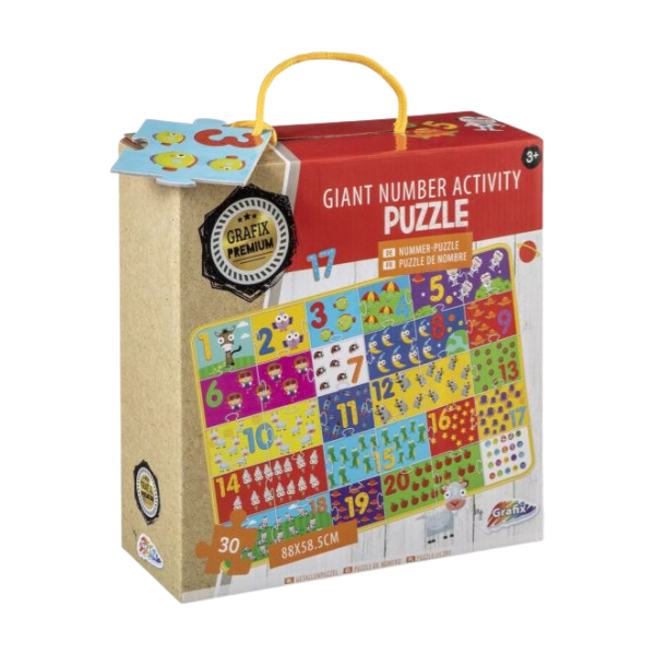 Jocul de masă Puzzle 3D „Number Activity”