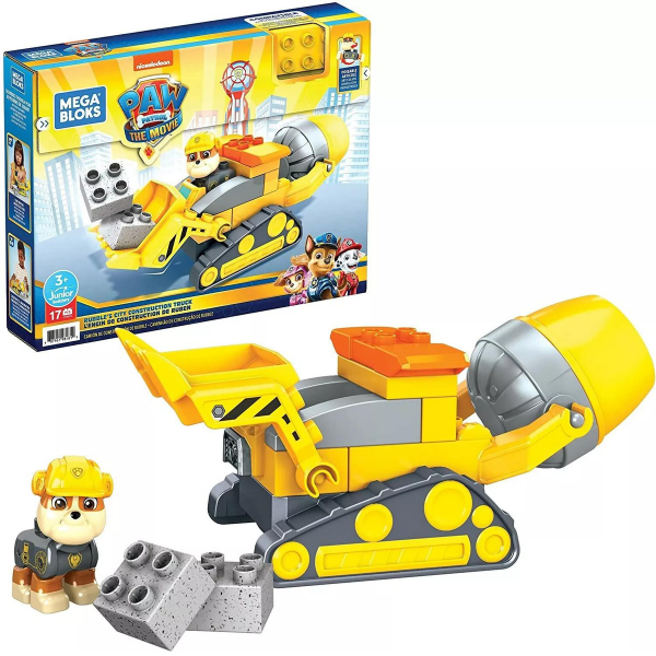 Utilaj de Construcție PAW Patrol, 17 elem.
