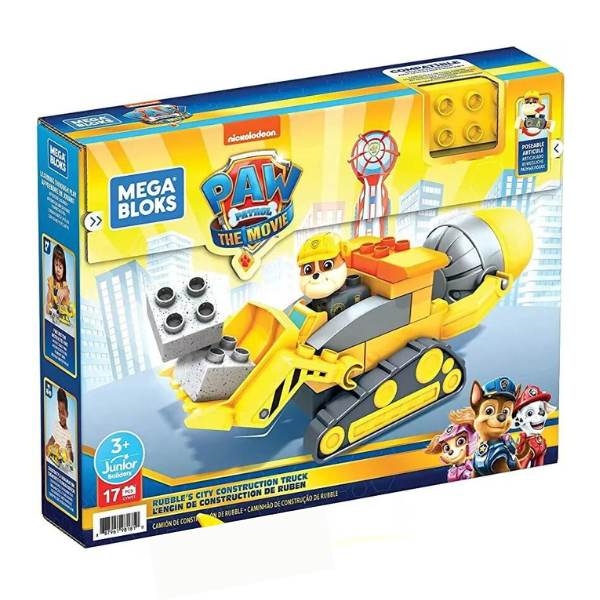 Utilaj de Construcție PAW Patrol, 17 elem.