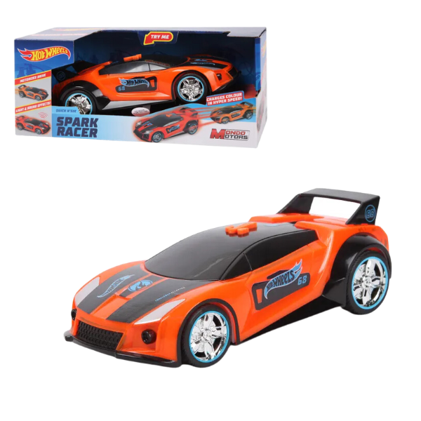 Mașina Hot Wheels „Spark Racer Quick N’Sik”