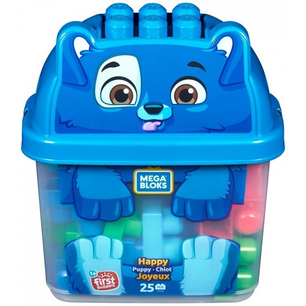 Конструктор в контейнере «Зверюшка» Mega Bloks (в асс.)