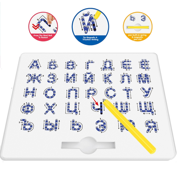 Joc de masă „Tablă de litere magnetică” (rus.)