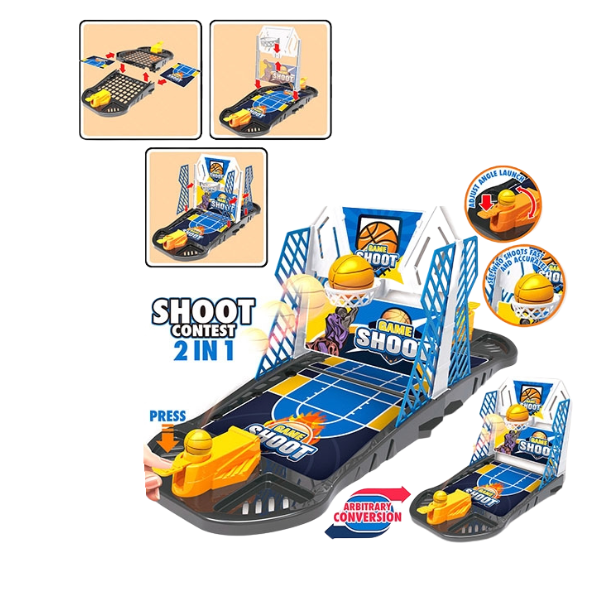 Joc de masă „Mini-basket”, 2 în 1