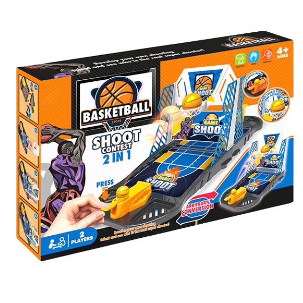 Joc de masă „Mini-basket”, 2 în 1