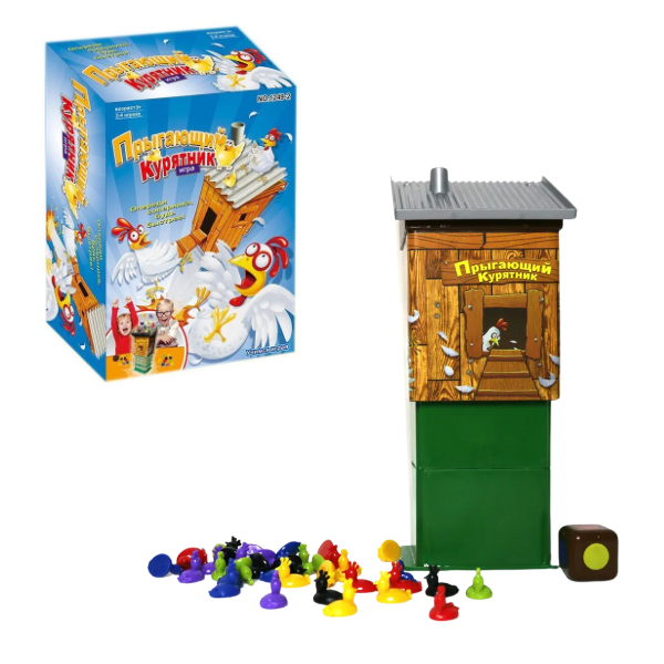 Настольная Игра «Прыгающий Курятник..