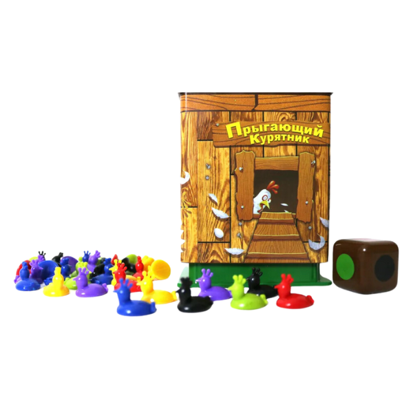 Настольная Игра «Прыгающий Курятник», (рус.)