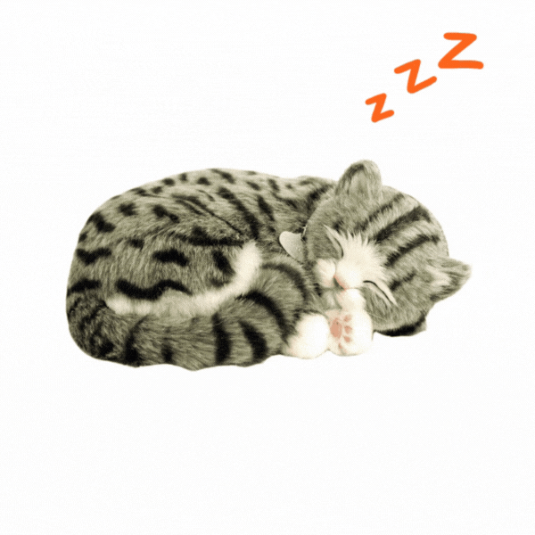 Jucărie interactivă „Pisicuța tabby gri”