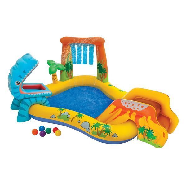 Cumpara  Produse gonflabile - Teren de joaca gonflabil DINO 249x191x109cm, ..