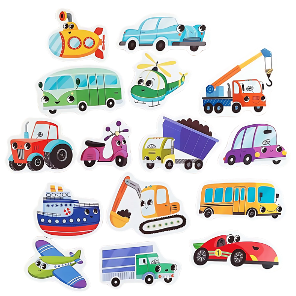 Joc magnetic „Transport”, 15 elem.