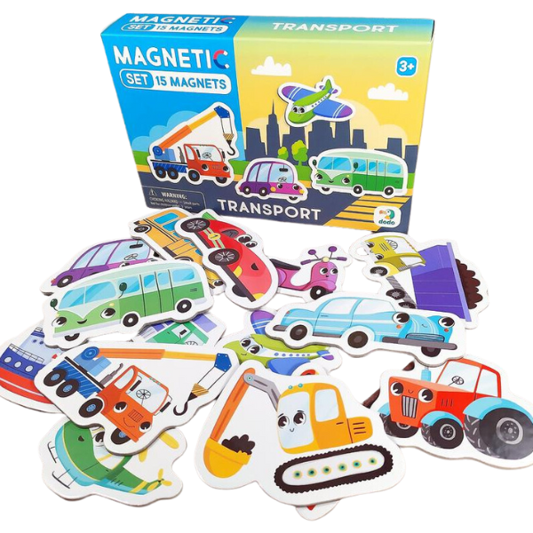 Joc magnetic „Transport”, 15 elem.