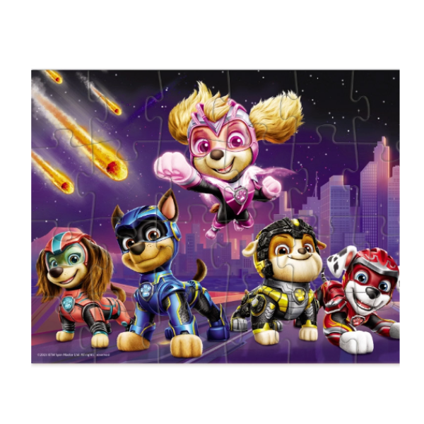 Puzzle educațional „Paw Patrol: Înainte către aventuri”, 24 el.
