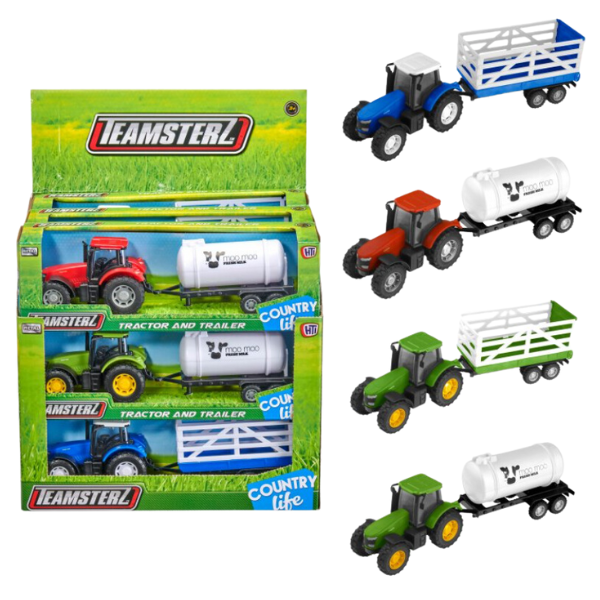 Cumpara  Teamsterz - Set de joacă „Tractor și remorcă Teamsterz”, ..