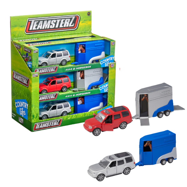 Cumpara  Teamsterz - Set de joacă „Teamsterz Mașină 4×4 și remorcă..