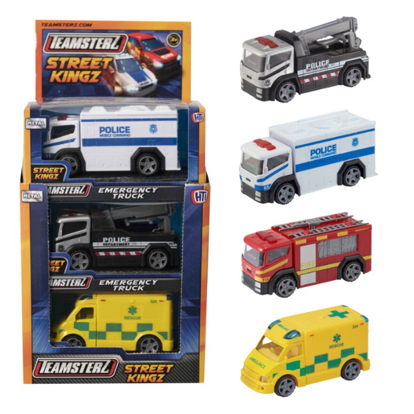 Cumpara  Transport - Setul de joc „Camioane de urgență Teamsterz”,..