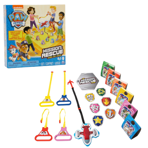 Jocul de masă „Paw Patrol: Misiunea de Salvare”
