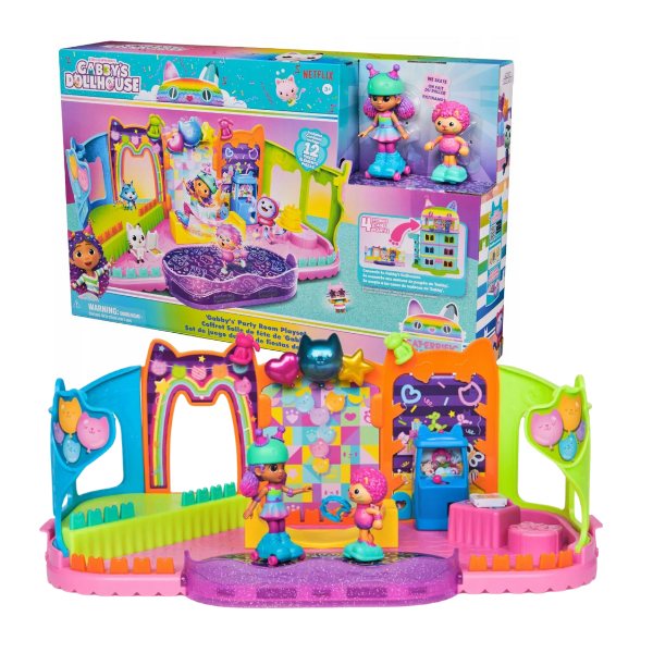 Setul de joacă: Camera de petrecere, seria „Gabby’s Dollhouse”