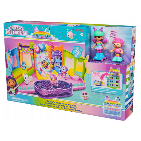 Setul de joacă: Camera de petrecere, seria „Gabby’s Dollhouse”
