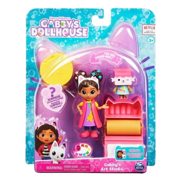 Setul pentru Studio de Artă Gabby, seria „Gabby’s Dollhouse”