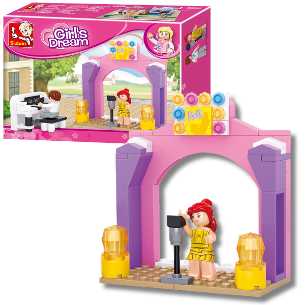 Set de construcție ”Scena”, 109 elem.