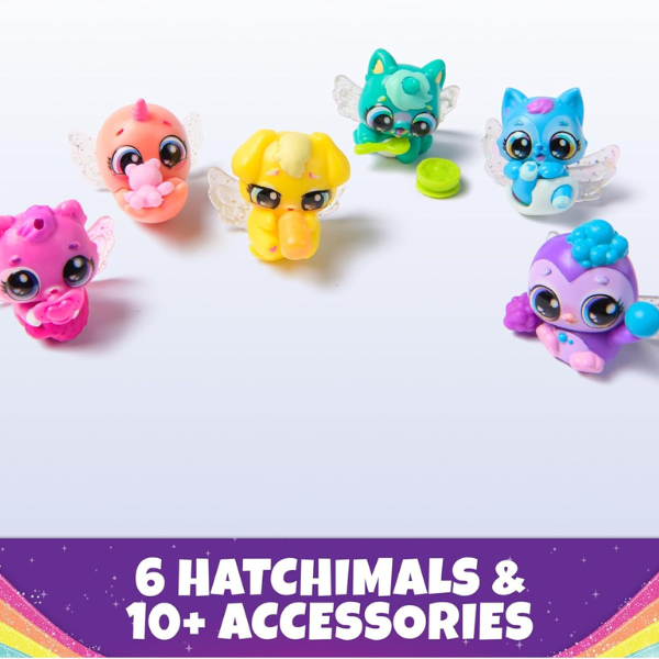 Set de joc ,,Hatchimals Alive Ieșit din Curcubeu”, ass.