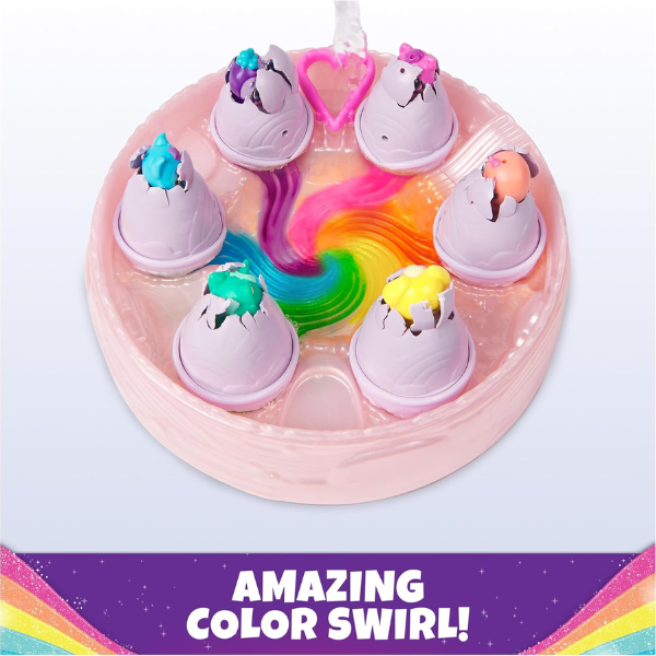 Set de joc ,,Hatchimals Alive Ieșit din Curcubeu”, ass.