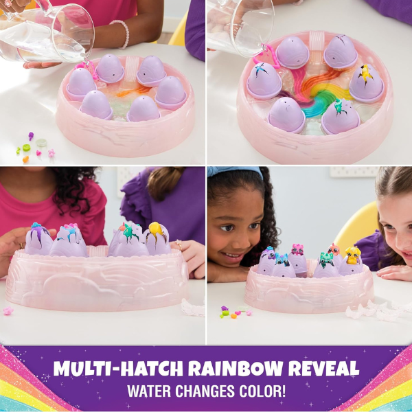 Set de joc ,,Hatchimals Alive Ieșit din Curcubeu”, ass.