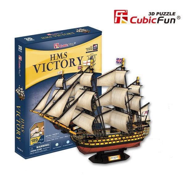 3D puzzle Vas de război “HMS Victory”, 189 el..