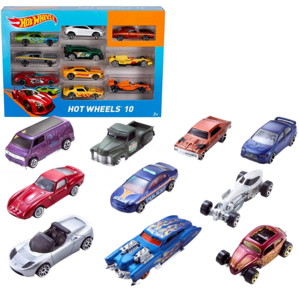 Hot Wheels Set 10 masini de baza (a..