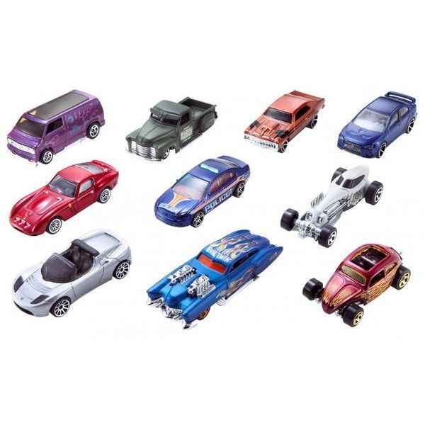 Hot Wheels Set 10 masini de baza (as).