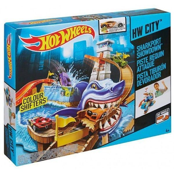 Hot Wheels Track "Vinatoarea de rechini"