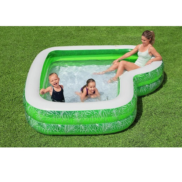 Bazin gonflabil PARADISUL TROPICAL, 231х231х51cm, 282L, 6+