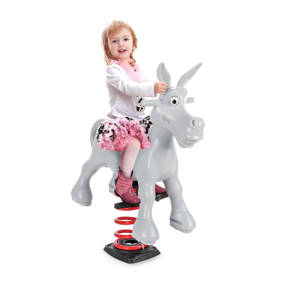 Măgăruș care se leagănă pe un arc "Happy Donkey"
