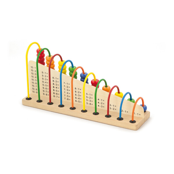 Jucărie educativă din lemn „Învățăm matematica”