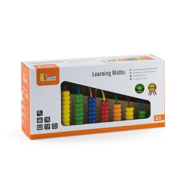 Jucărie educativă din lemn „Învățăm matematica”