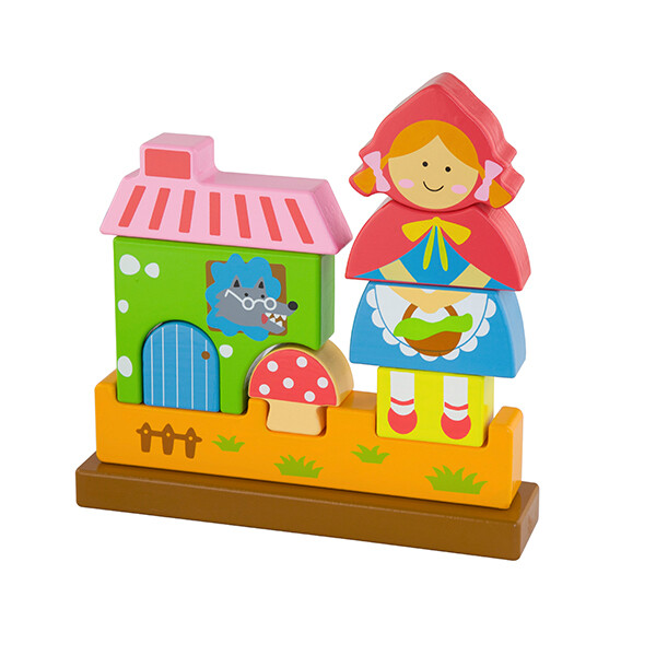 Puzzle 3D Puzzle magnetice “Scufița roșie”