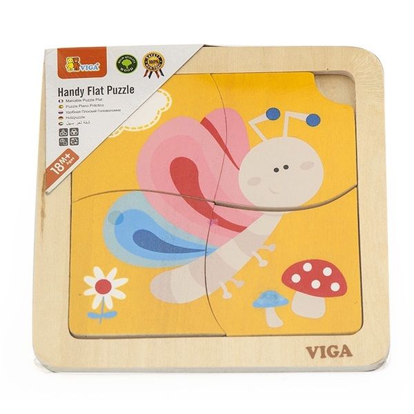 Mini-puzzle din lemn “Fluturaș”