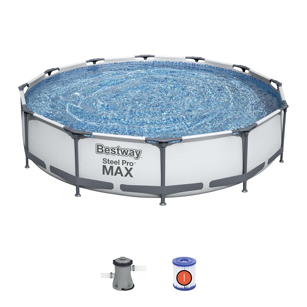 Piscina Steel Pro Max 366x76cm, 6473L, carcas metal