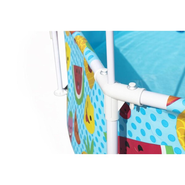 Piscina carcas My First Pool 244х51cm, 1688L cu baldachin, 3+