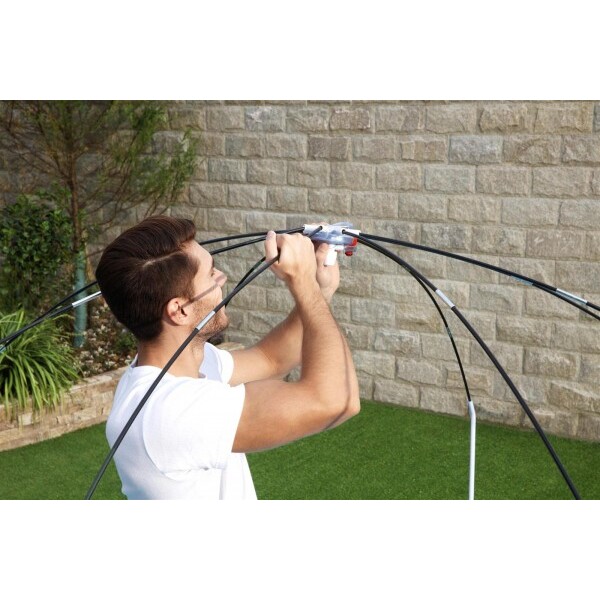 Piscina carcas My First Pool 244х51cm, 1688L cu baldachin, 3+